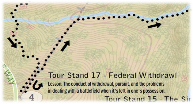 Example of tree points - "Wilson's Creek Battlefield Tour" (excerpt) Jonah Adkins, 2012 (c)